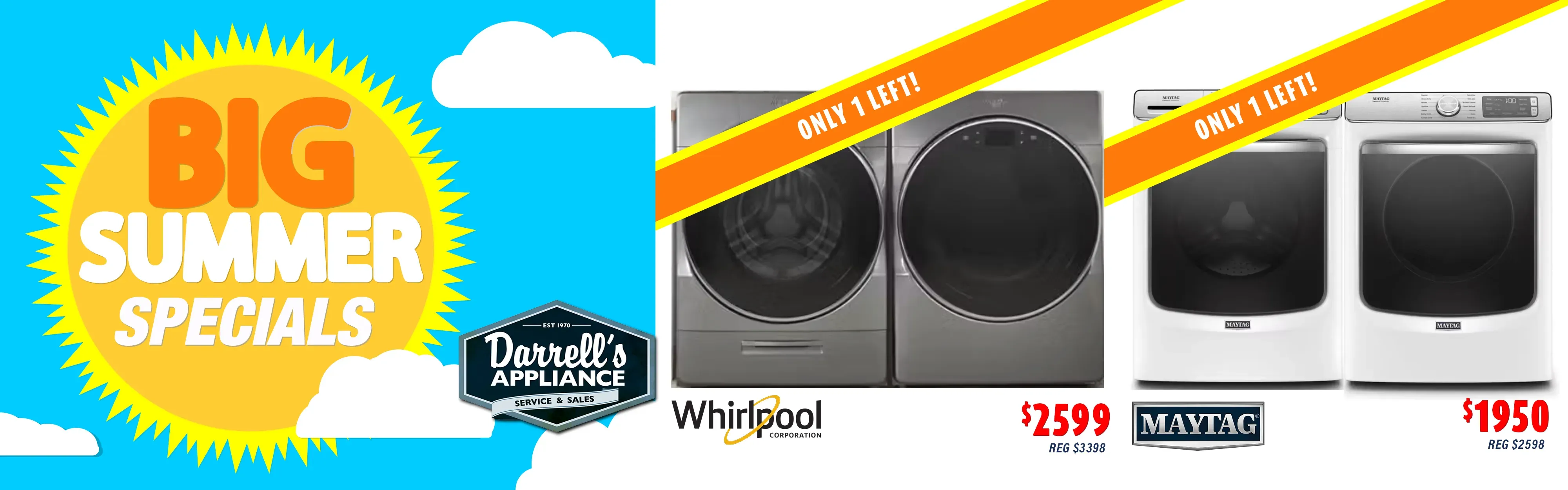 SUMMER SPECIALS LAUNDRY